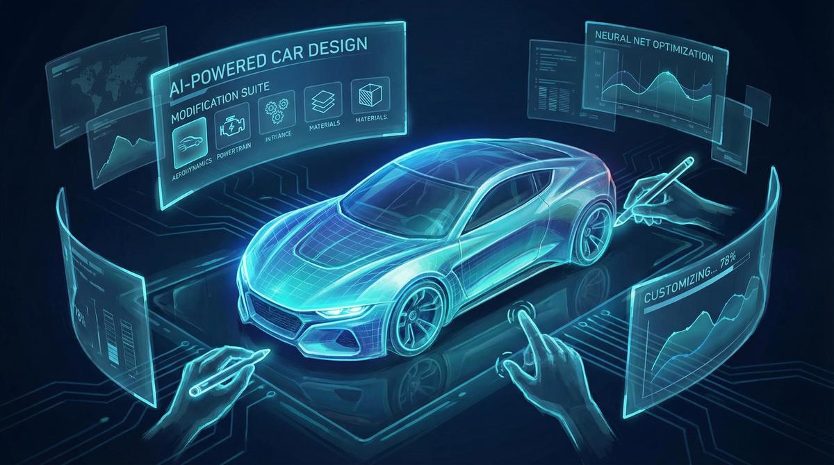 草莓视频AI汽车改装视频设计